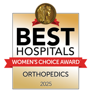 Best Hospitals Women's Choice Award - Orthopedics
