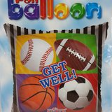 Mylar Balloon-"Get Well"