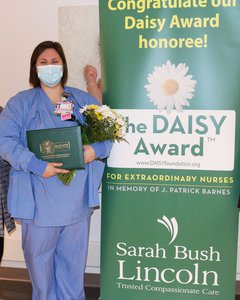 daisy, nursing, award