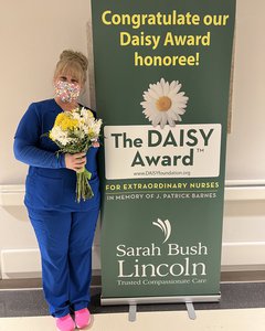 daisy, nursing, award, ives