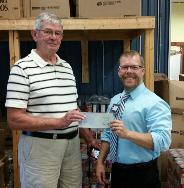 Sbl Donates To Funds To Local Food Pantries Sarah Bush Lincoln