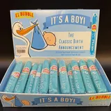 It's A Boy! - The Classic Birth Announcement. - Bubble Gum Cigar