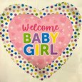 Mylar Balloon-"It's a Girl"