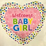 Mylar Balloon-"It's a Girl"